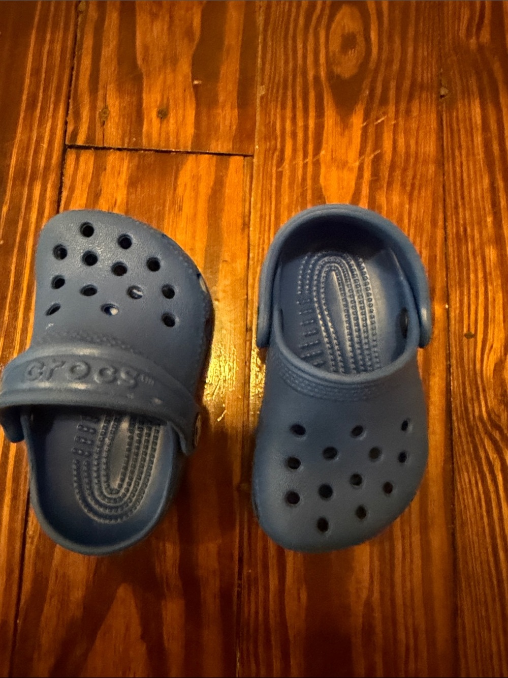 CROCS Kids Classic Clogs in Blue